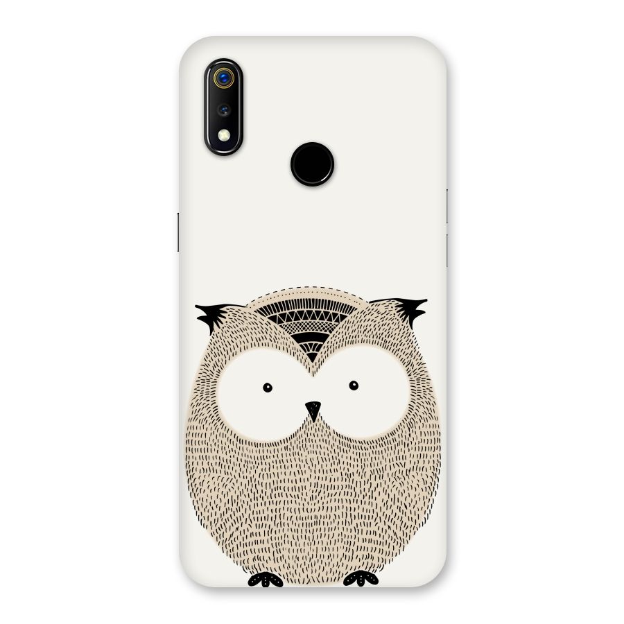 Cute Owl Back Case for Realme 3
