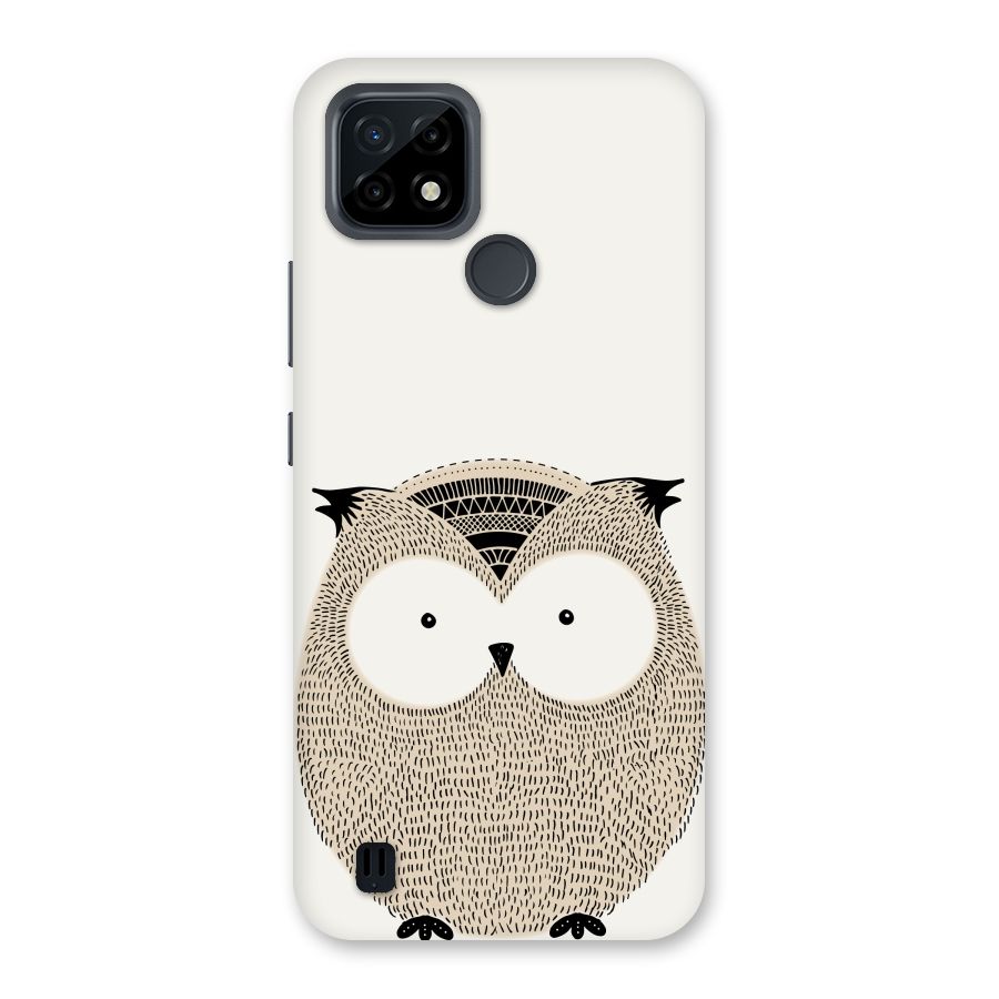 Cute Owl Back Case for Realme C21