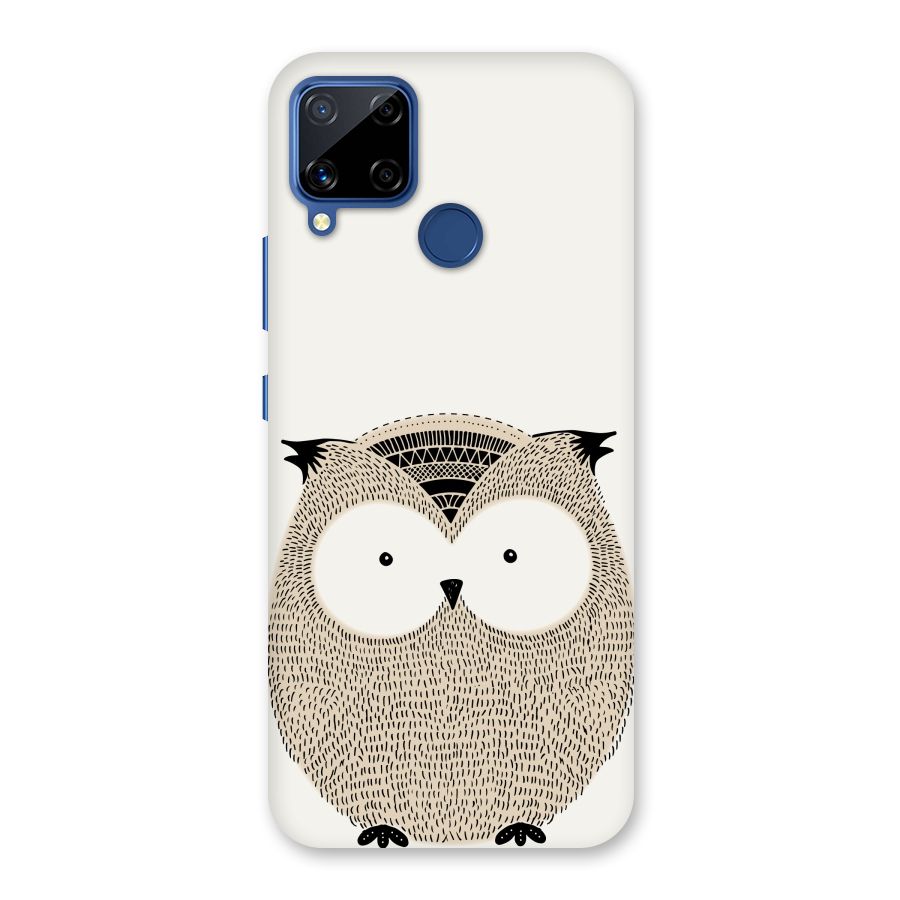 Cute Owl Back Case for Realme Narzo 30A