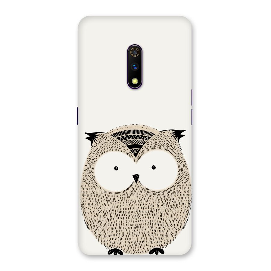 Cute Owl Back Case for Realme X