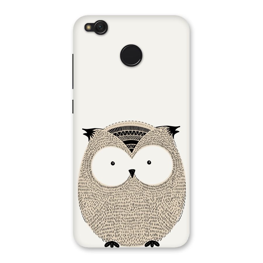 Cute Owl Back Case for Redmi 4