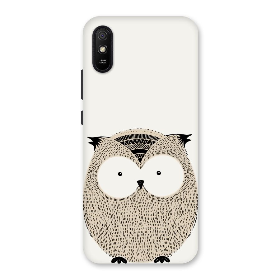 Cute Owl Back Case for Redmi 9A