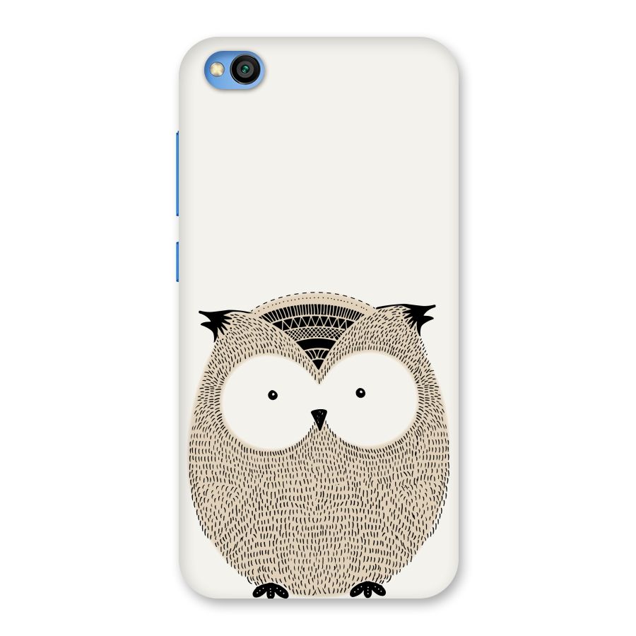 Cute Owl Back Case for Redmi Go