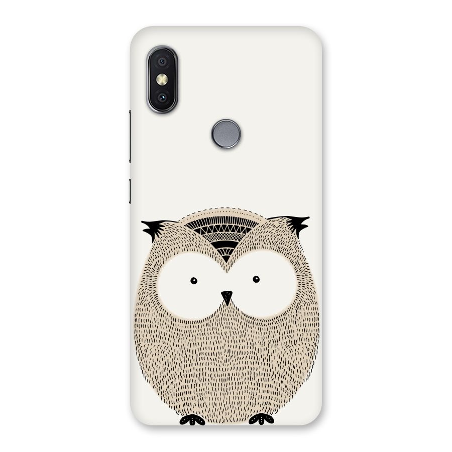 Cute Owl Back Case for Redmi Y2