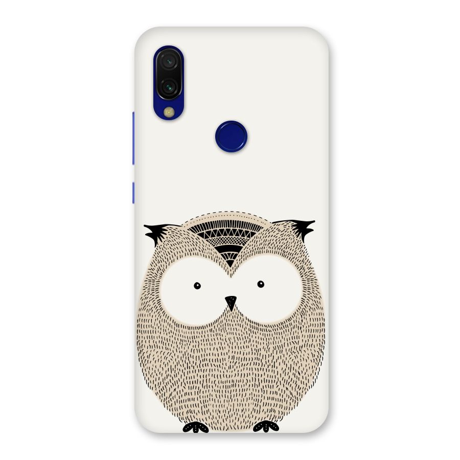 Cute Owl Back Case for Redmi Y3