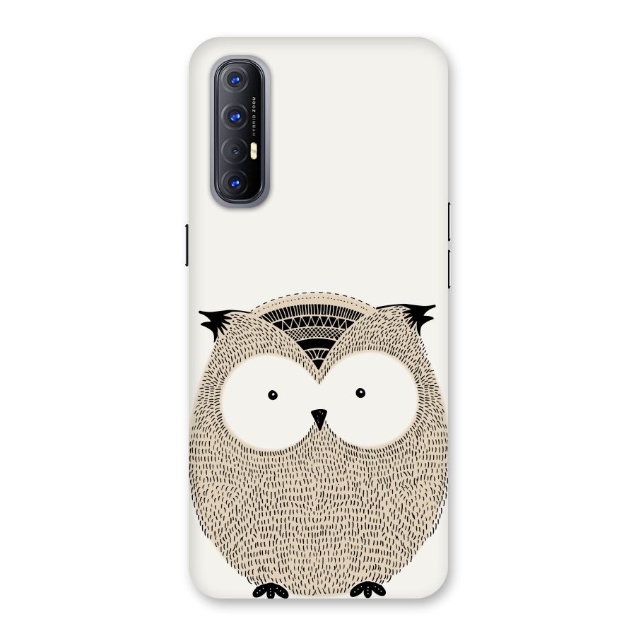 Cute Owl Back Case for Reno3 Pro