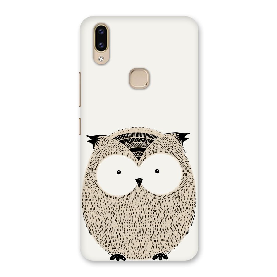 Cute Owl Back Case for Vivo V9 Youth