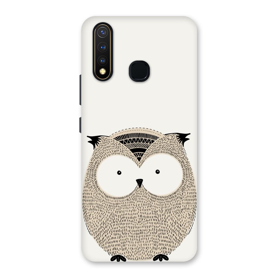 Cute Owl Back Case for Vivo Y19