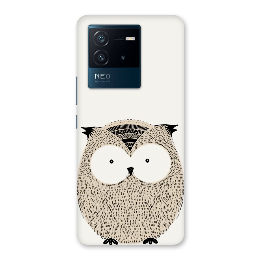 Cute Owl Back Case for Vivo iQOO Neo 6 5G