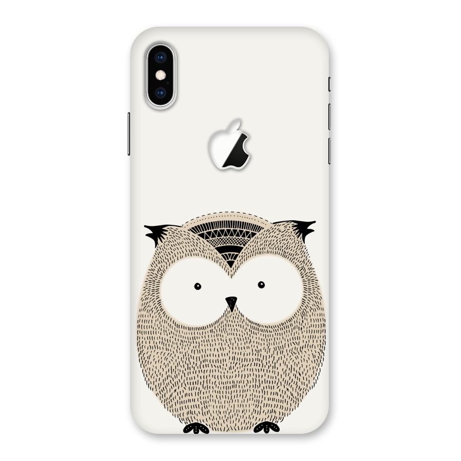 Cute Owl Back Case for iPhone XS Max Apple Cut