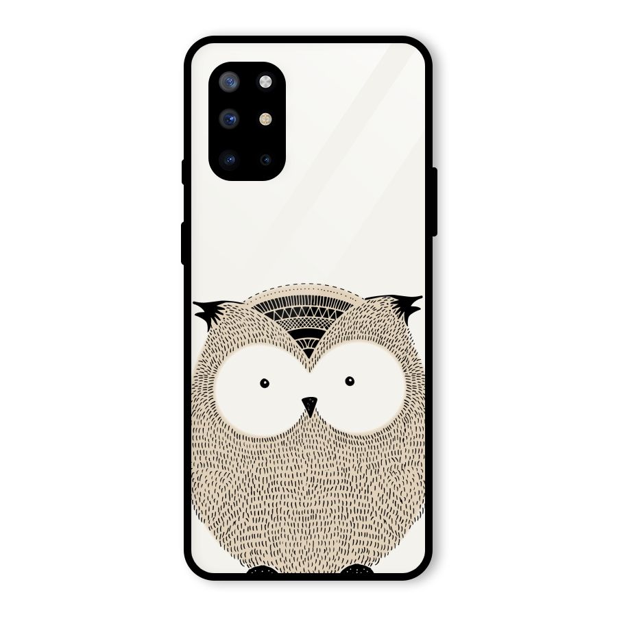Cute Owl Glass Back Case for OnePlus 8T