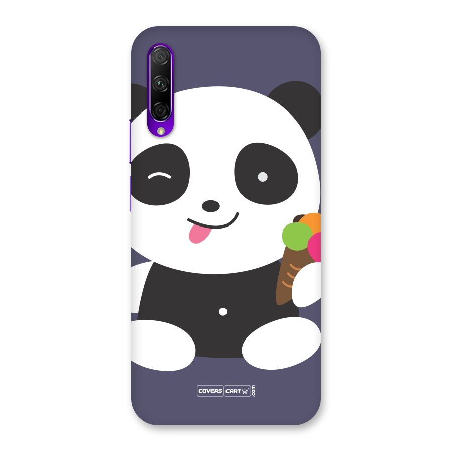 Cute Panda Blue Back Case for Honor 9X Pro