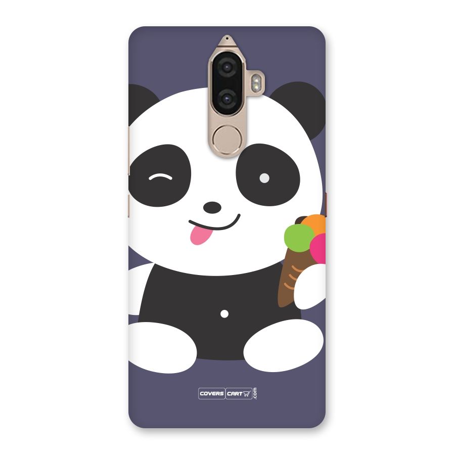 Cute Panda Blue Back Case for Lenovo K8 Note