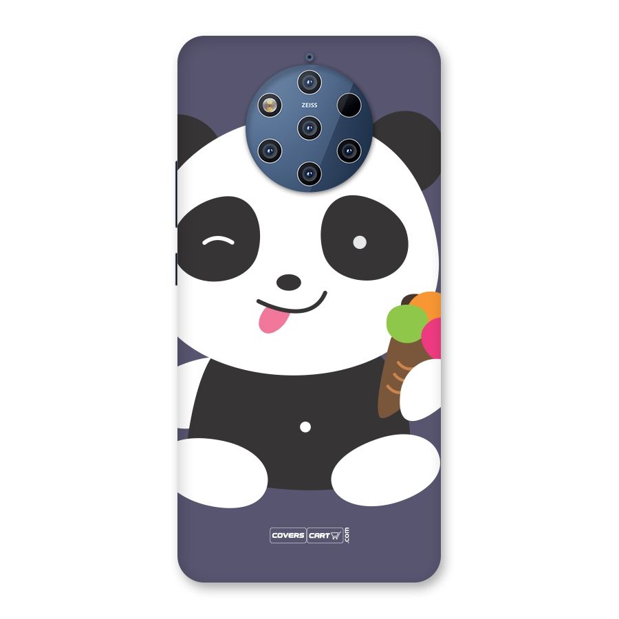 Cute Panda Blue Back Case for Nokia 9 PureView