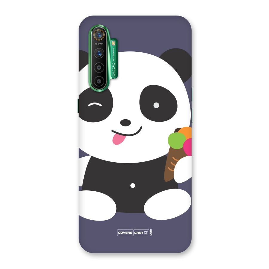 Cute Panda Blue Back Case for Realme X2
