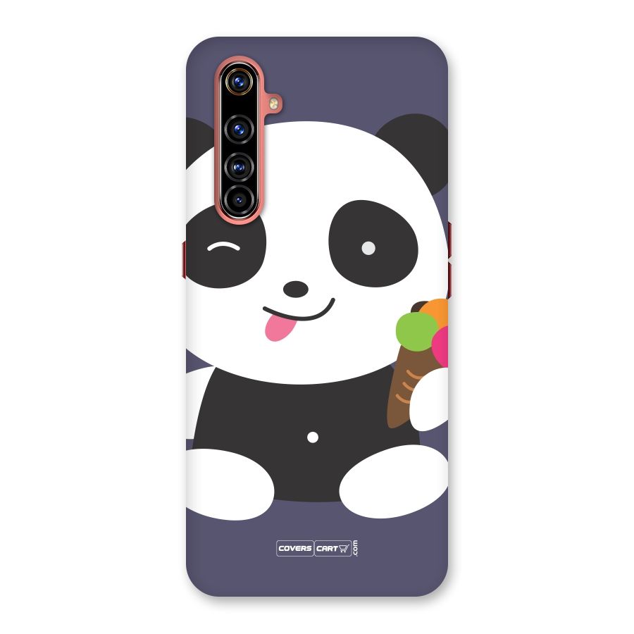 Cute Panda Blue Back Case for Realme X50 Pro