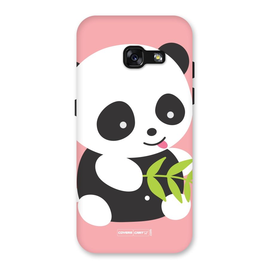 Cute Panda Pink Back Case for Galaxy A3 (2017)