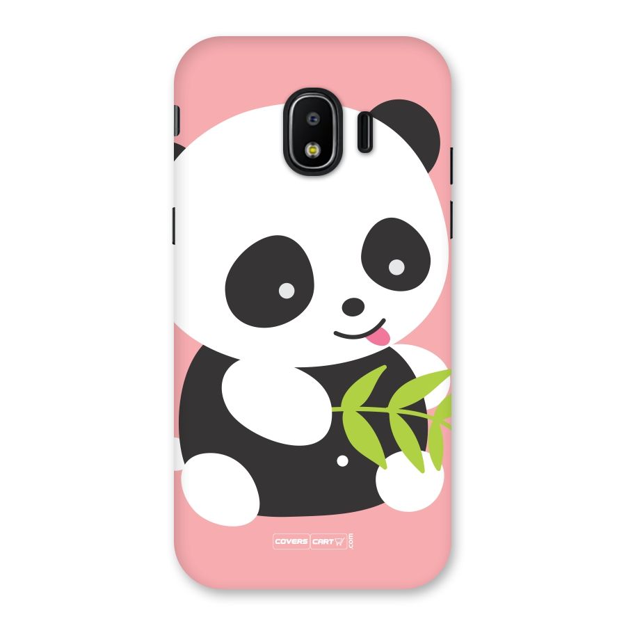 Cute Panda Pink Back Case for Galaxy J2 Pro 2018
