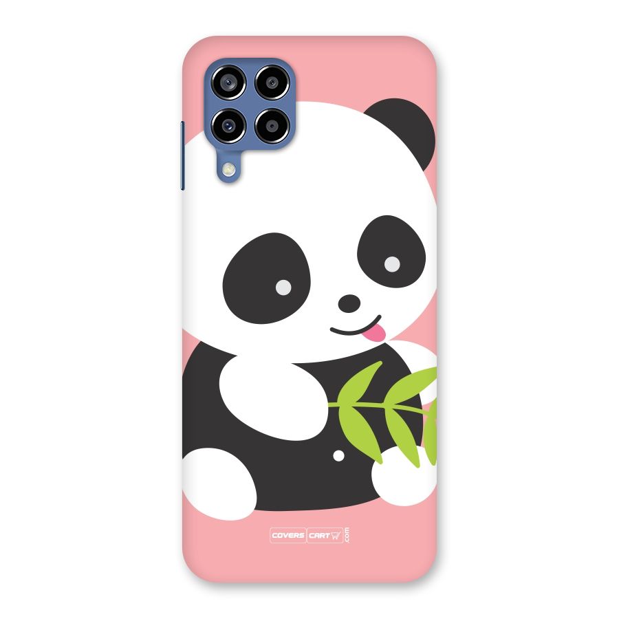 Cute Panda Pink Back Case for Galaxy M53 5G