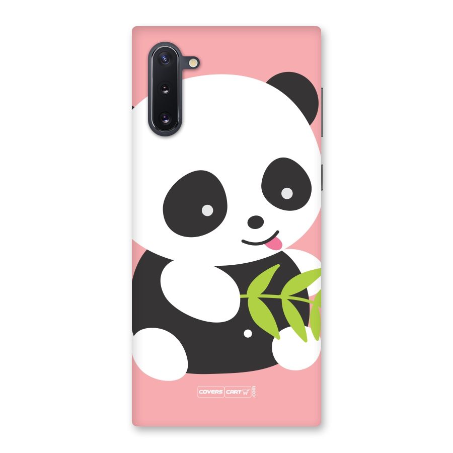 Cute Panda Pink Back Case for Galaxy Note 10