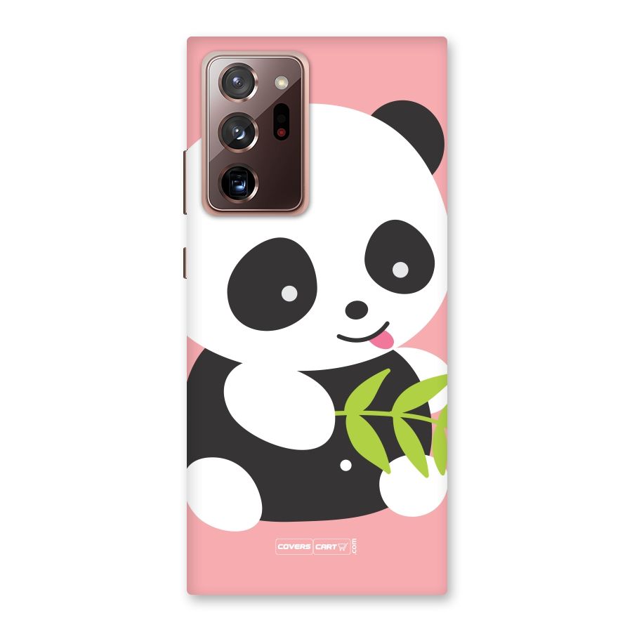 Cute Panda Pink Back Case for Galaxy Note 20 Ultra