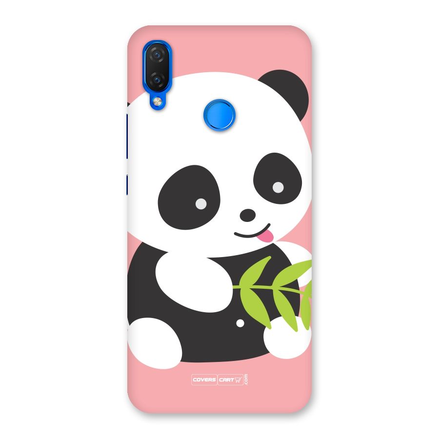 Cute Panda Pink Back Case for Huawei P Smart+