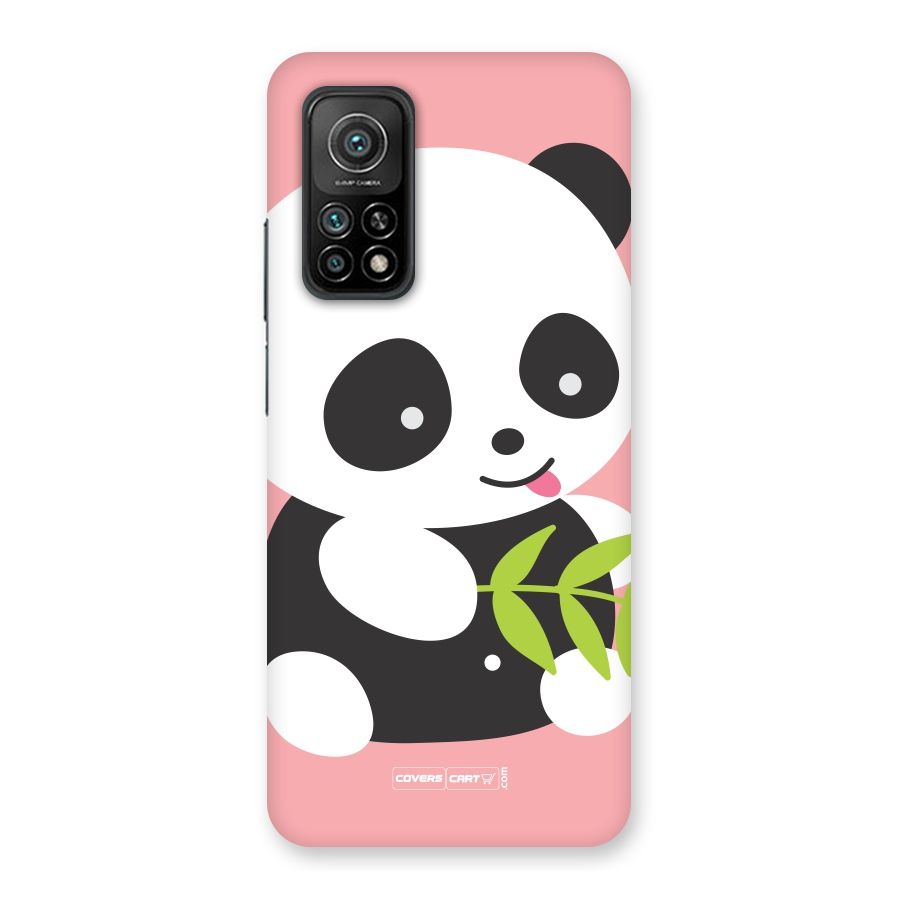 Cute Panda Pink Back Case for Mi 10T 5G