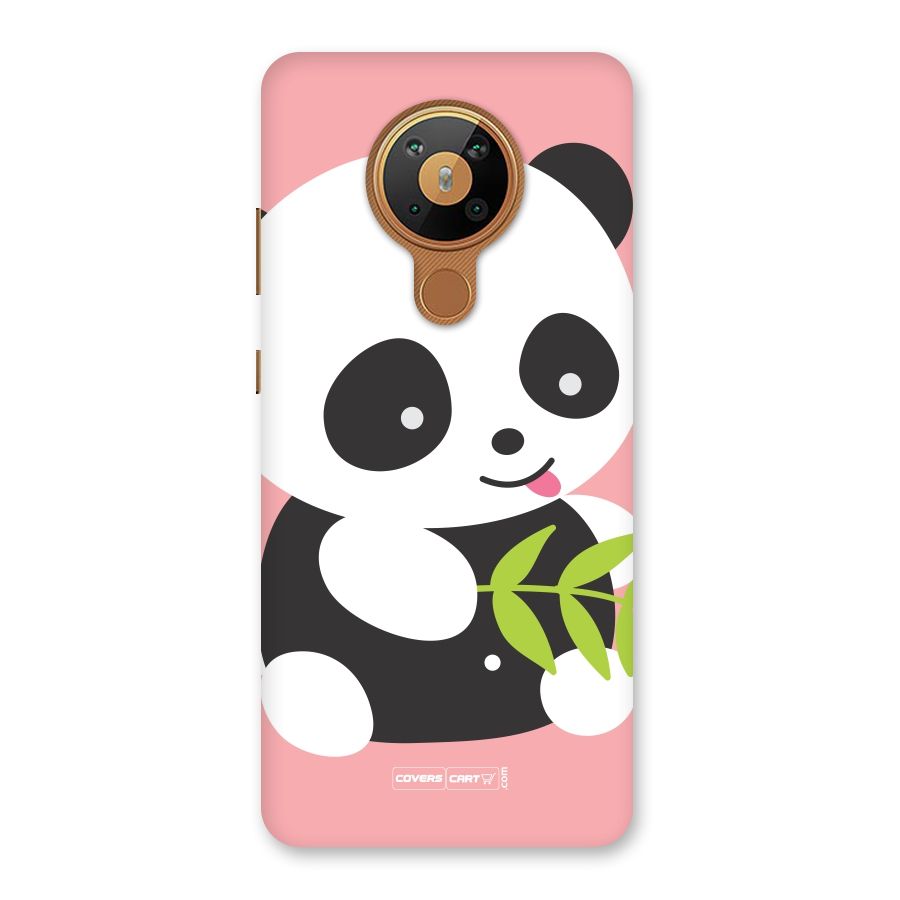 Cute Panda Pink Back Case for Nokia 5.3