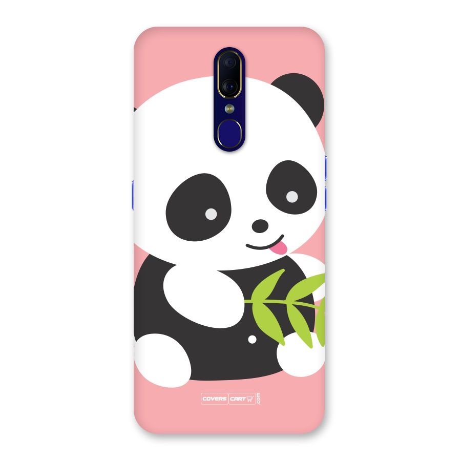 Cute Panda Pink Back Case for Oppo A9