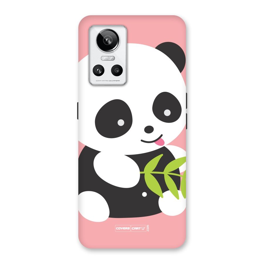 Cute Panda Pink Back Case for Realme GT Neo 3