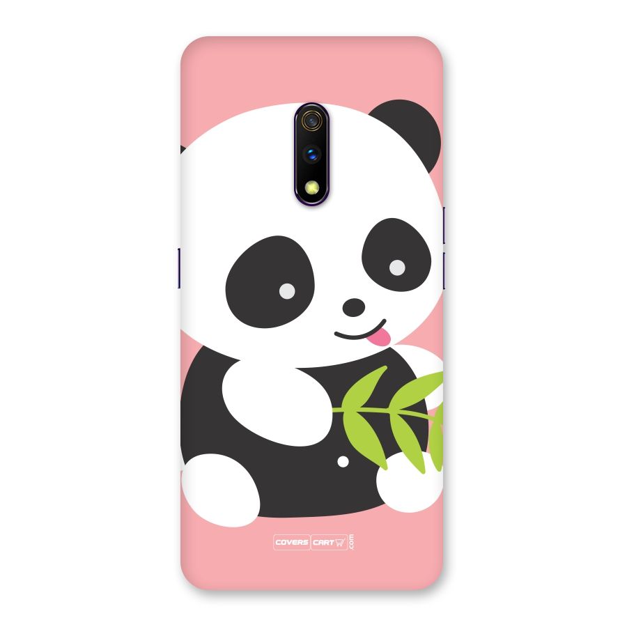 Cute Panda Pink Back Case for Realme X