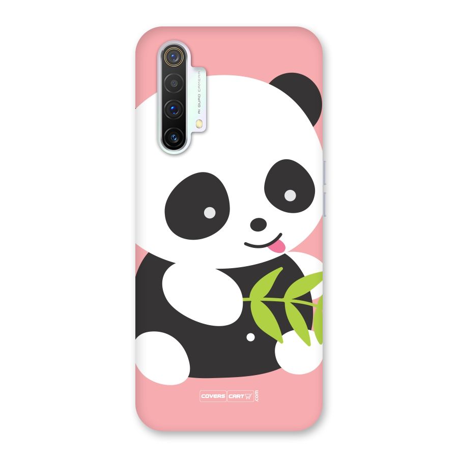 Cute Panda Pink Back Case for Realme X3
