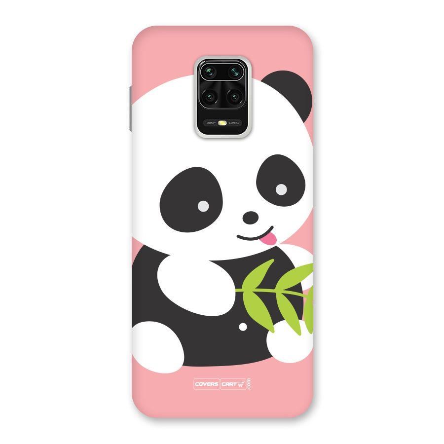 Cute Panda Pink Back Case for Redmi Note 9 Pro Max