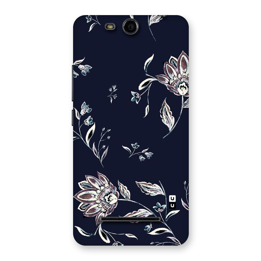 Cute Petals Back Case for Micromax Canvas Juice 3 Q392