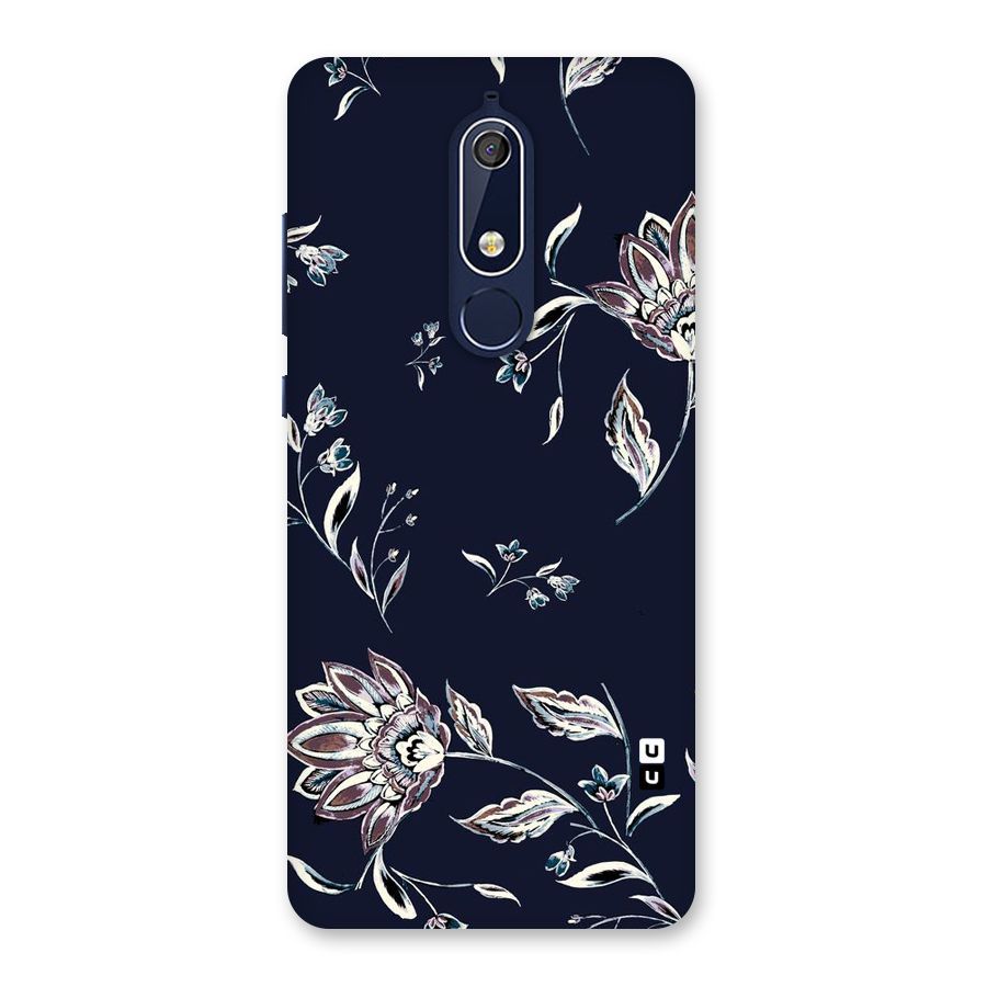 Cute Petals Back Case for Nokia 5.1