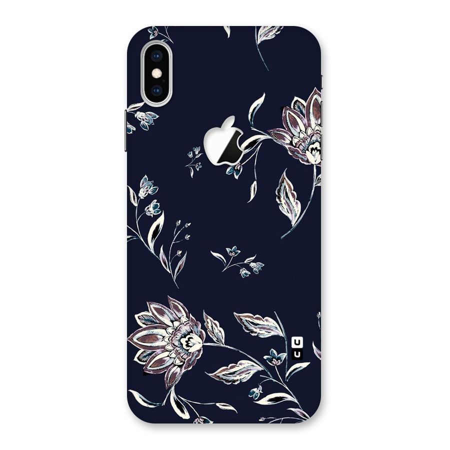 Cute Petals Back Case for iPhone XS Max Apple Cut