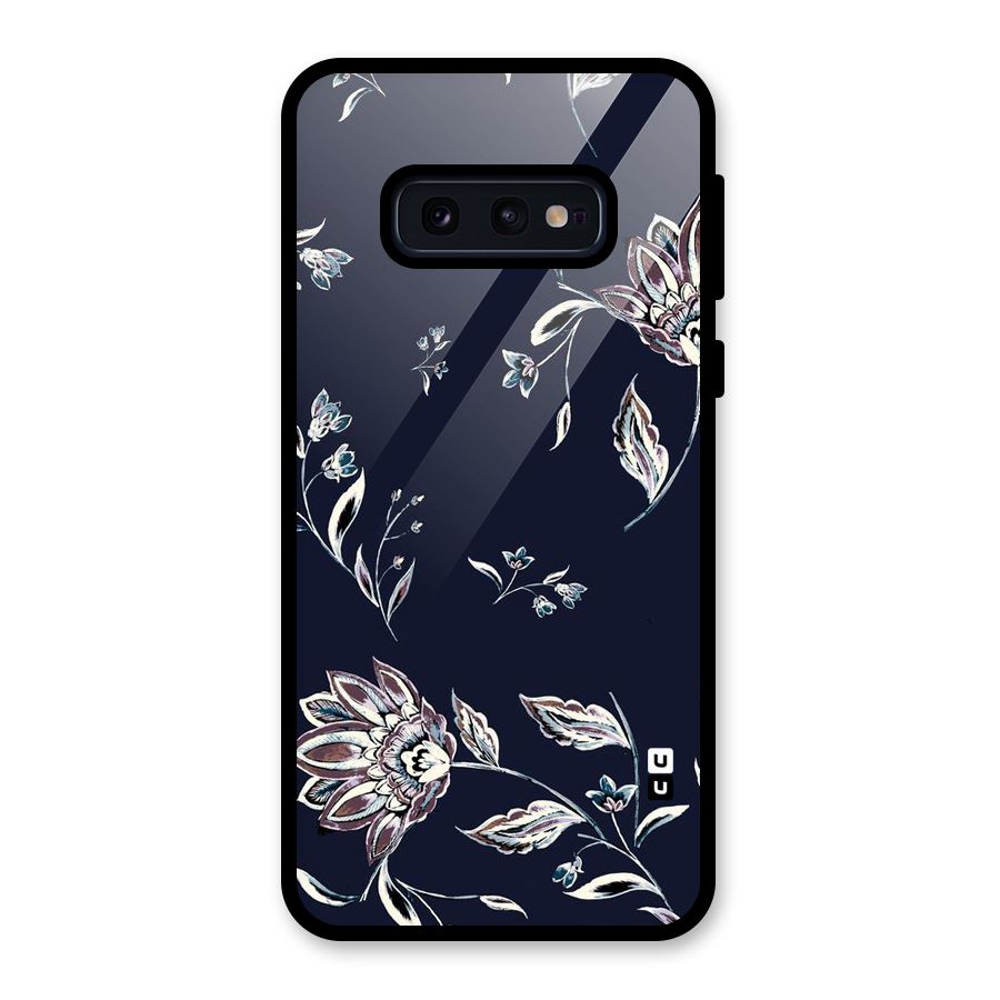Cute Petals Glass Back Case for Galaxy S10e