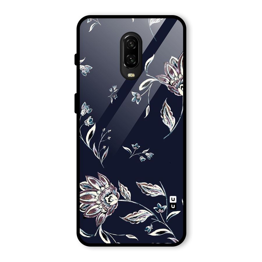 Cute Petals Glass Back Case for OnePlus 6T