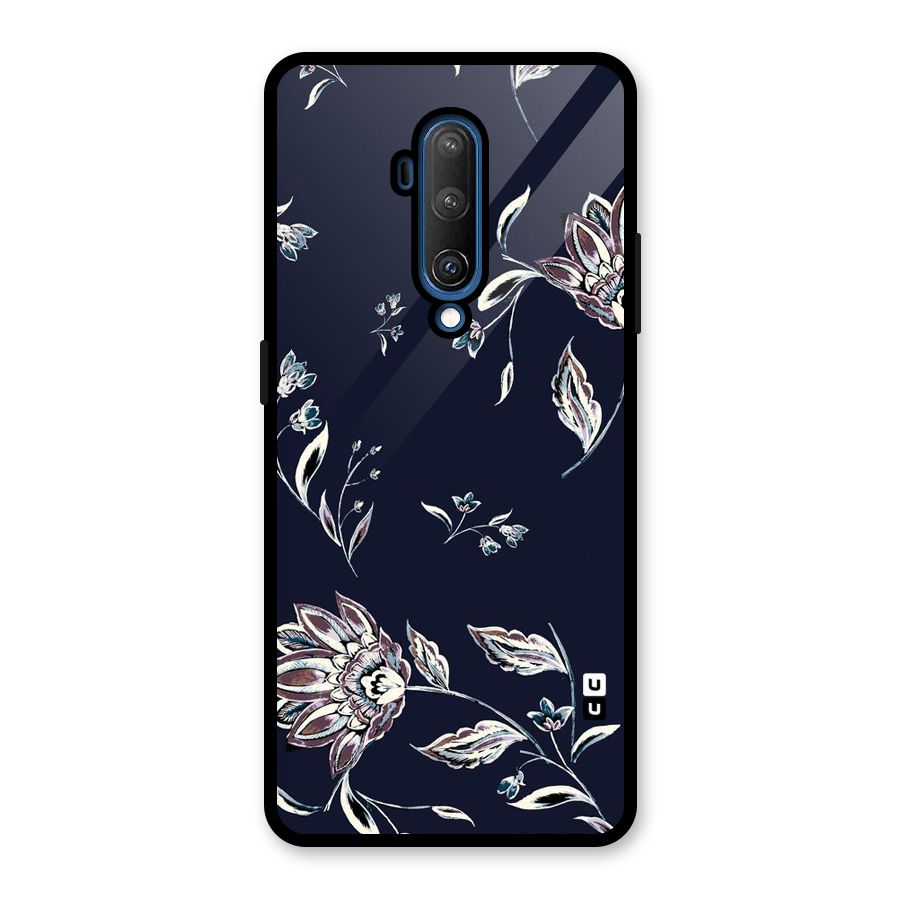 Cute Petals Glass Back Case for OnePlus 7T Pro