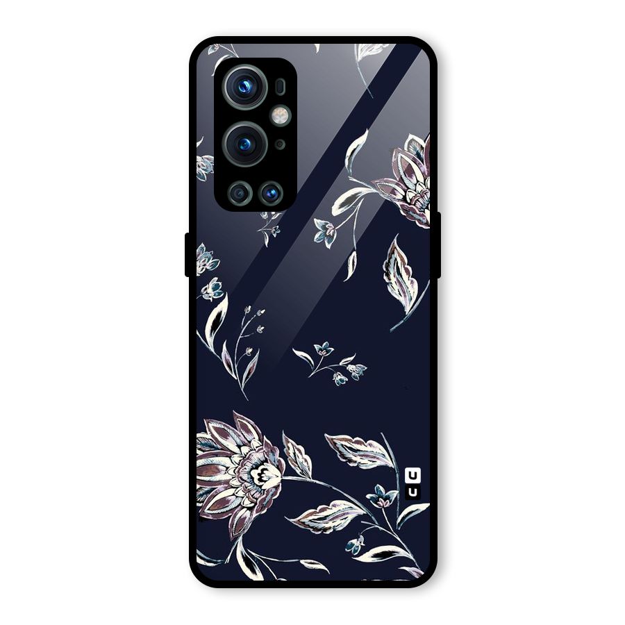 Cute Petals Glass Back Case for OnePlus 9 Pro