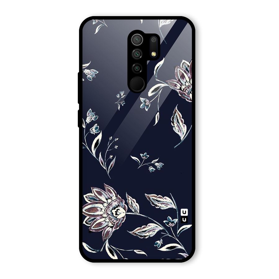 Cute Petals Glass Back Case for Poco M2