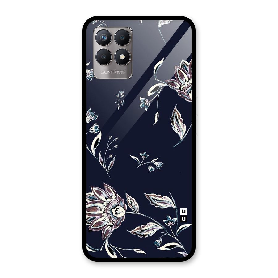 Cute Petals Glass Back Case for Realme Narzo 50