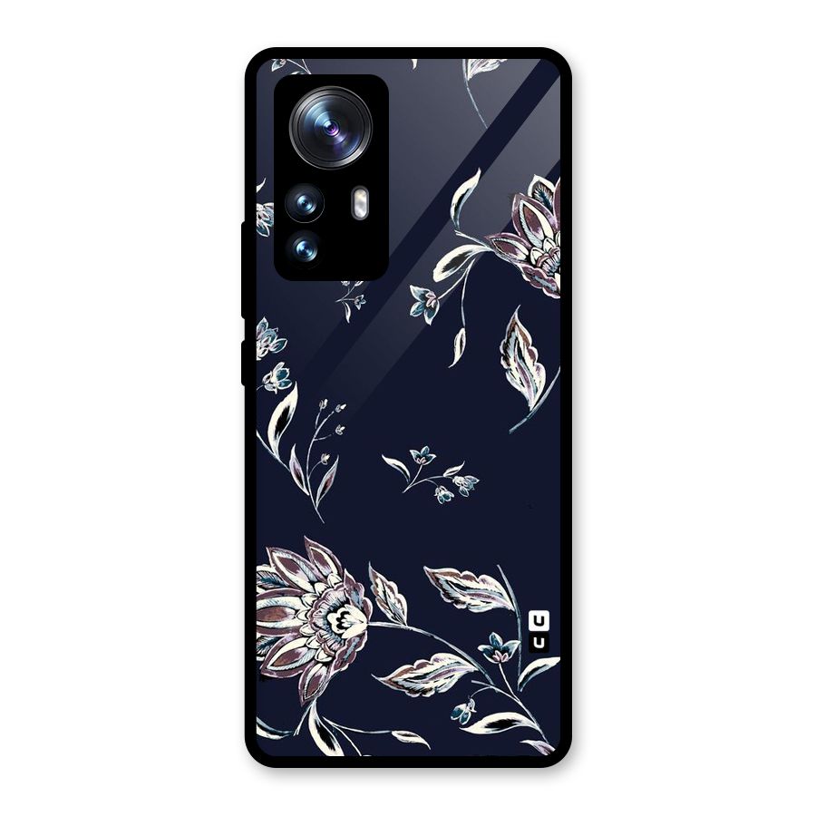 Cute Petals Glass Back Case for Xiaomi 12 Pro