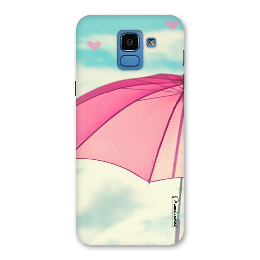 Cute Pink Umbrella Back Case for Galaxy On6