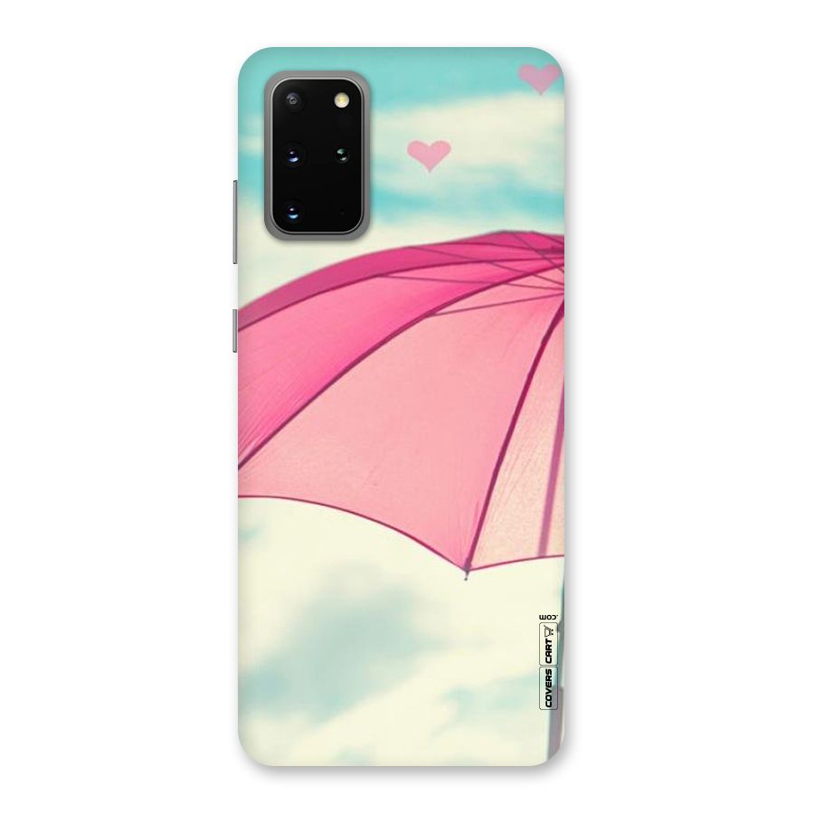 Cute Pink Umbrella Back Case for Galaxy S20 Plus