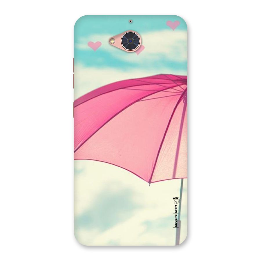 Cute Pink Umbrella Back Case for Gionee S6 Pro