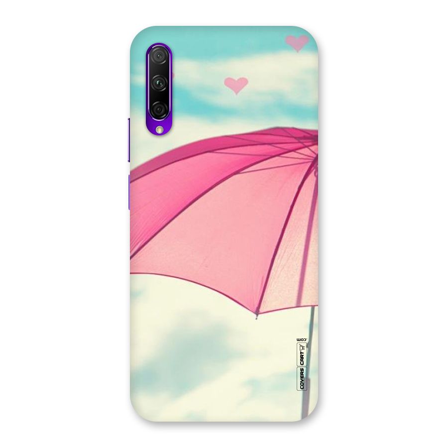 Cute Pink Umbrella Back Case for Honor 9X Pro