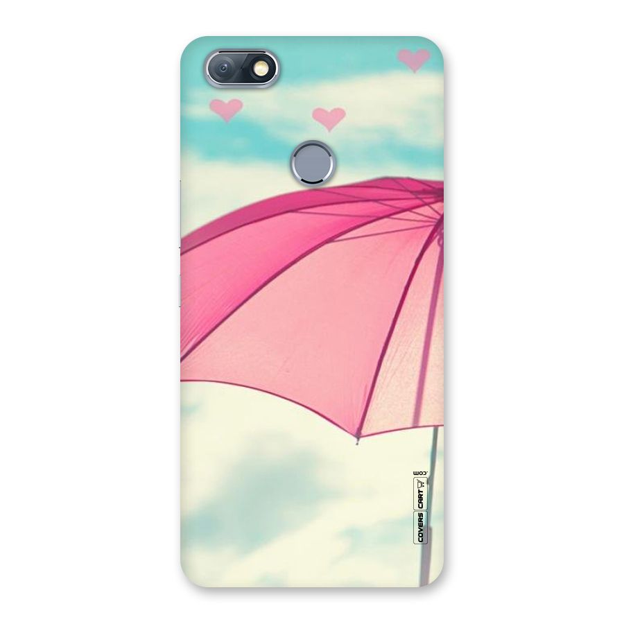 Cute Pink Umbrella Back Case for Infinix Note 5