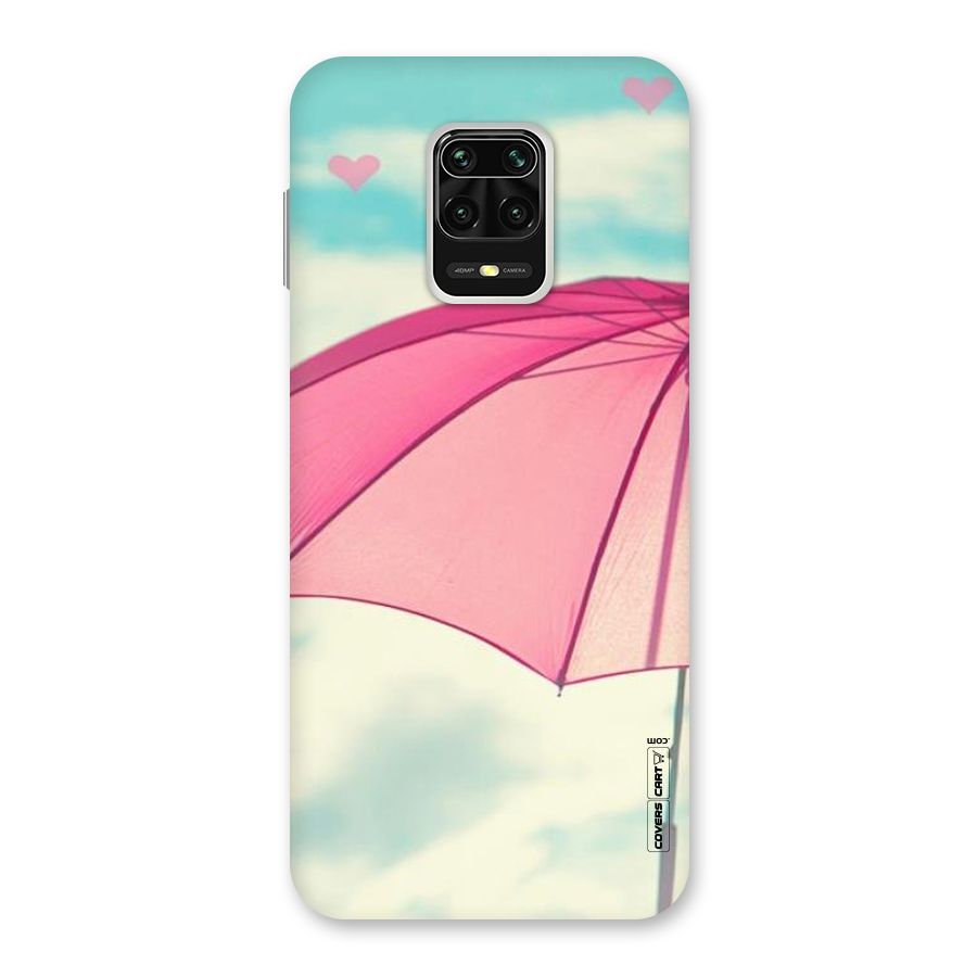 Cute Pink Umbrella Back Case for Poco M2 Pro