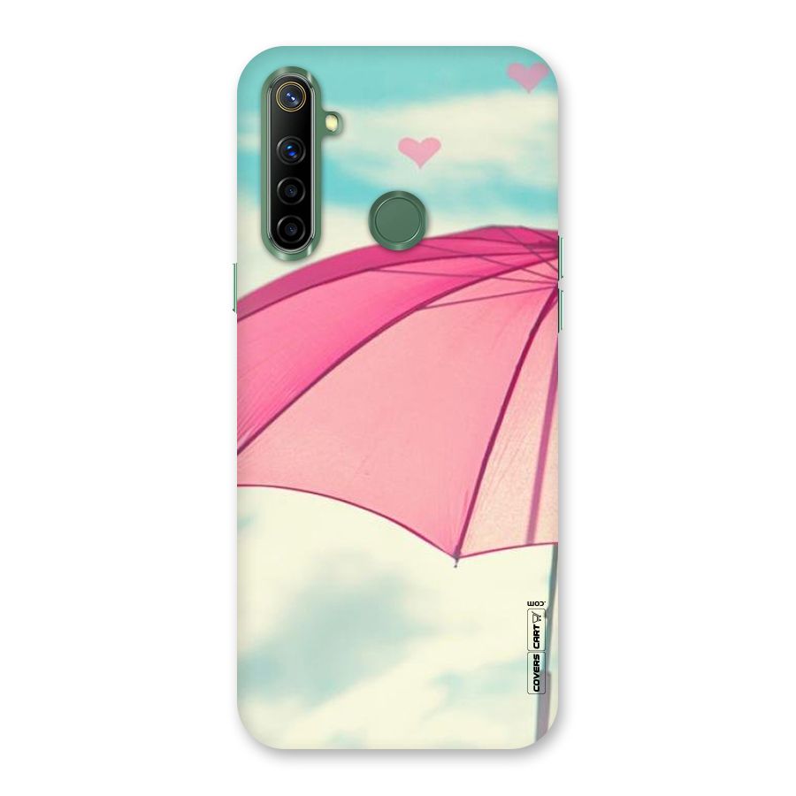 Cute Pink Umbrella Back Case for Realme Narzo 10